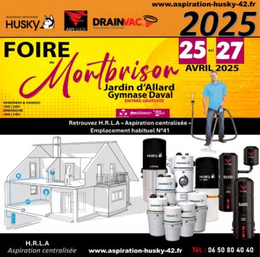 L’Aspiration Centralisée à la Foire de Montbrison 2025 !